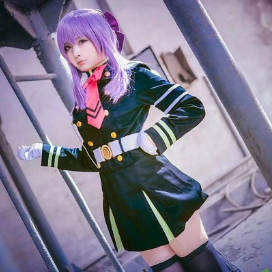 KOSTUM SHINOA HIRAGI ANIME OWARI NO SERAPH